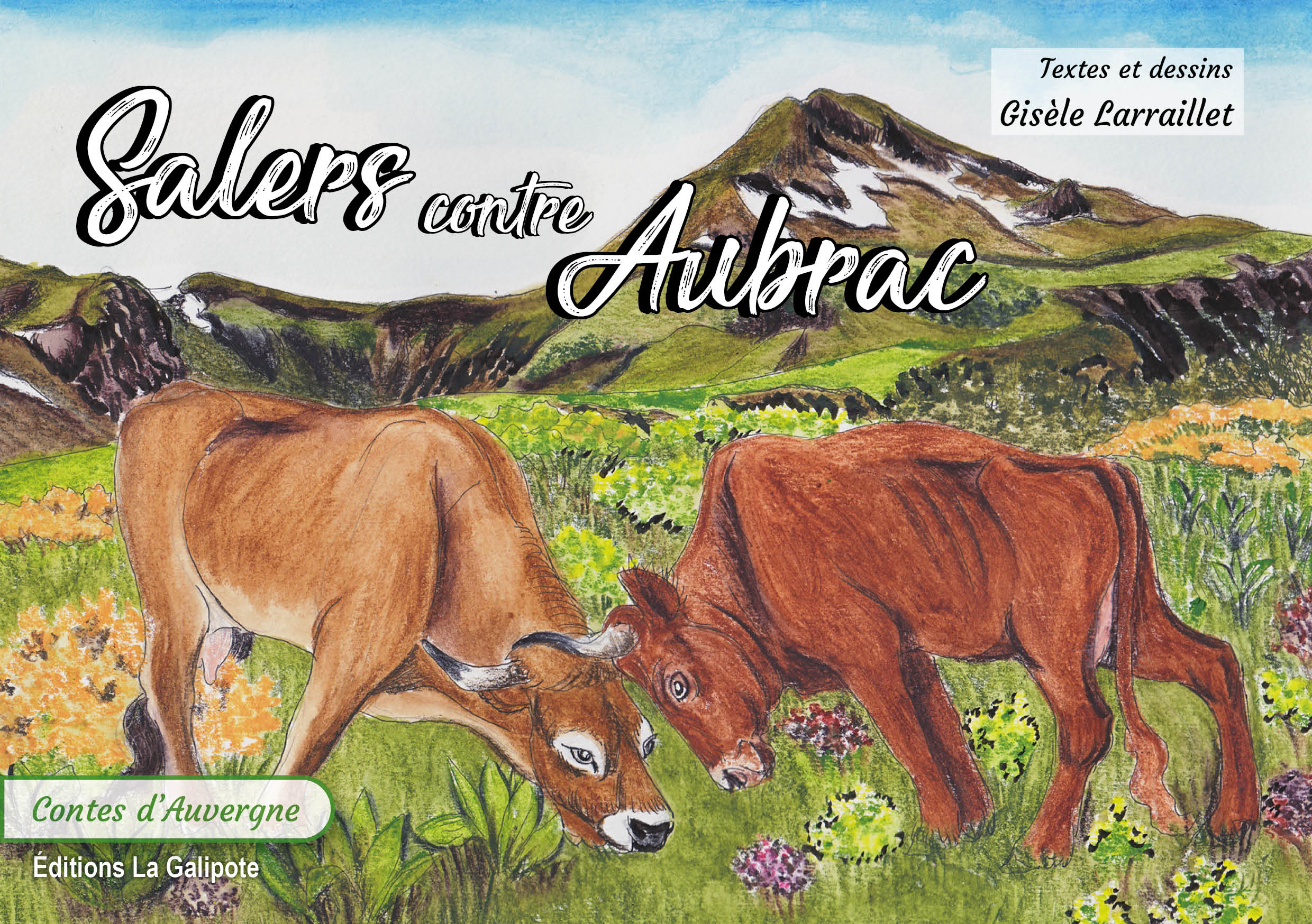 Couverture du livre Salers contre Aubrac