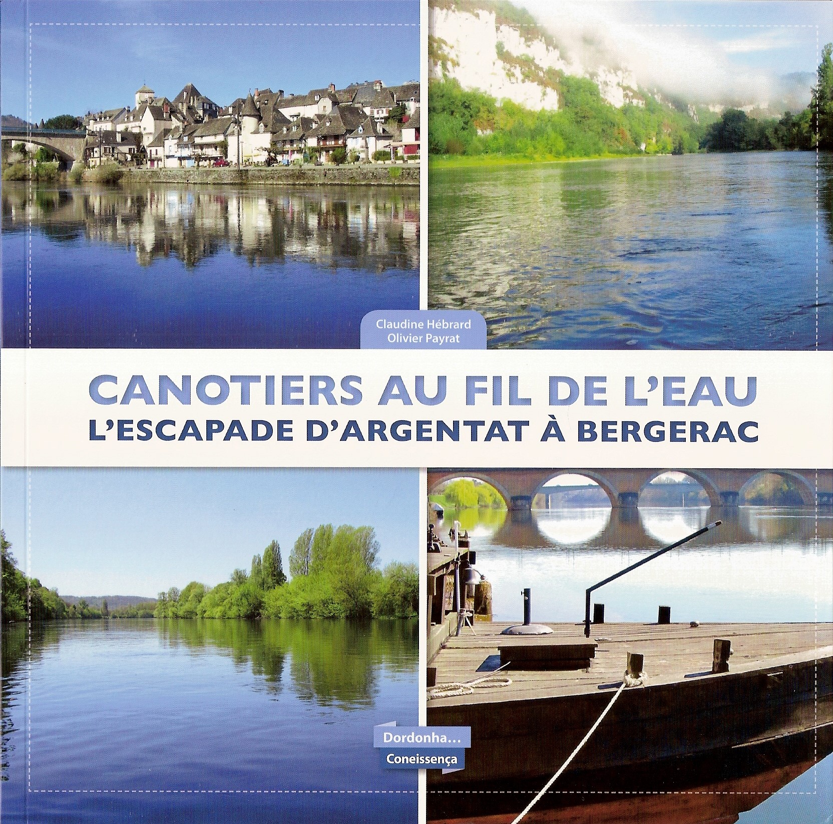 Couverture du livre Canotiers au fil de l'eau