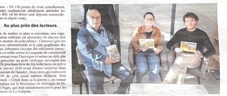 Article sur la maison d&rsquo;édition dans Le Semeur Hebdo