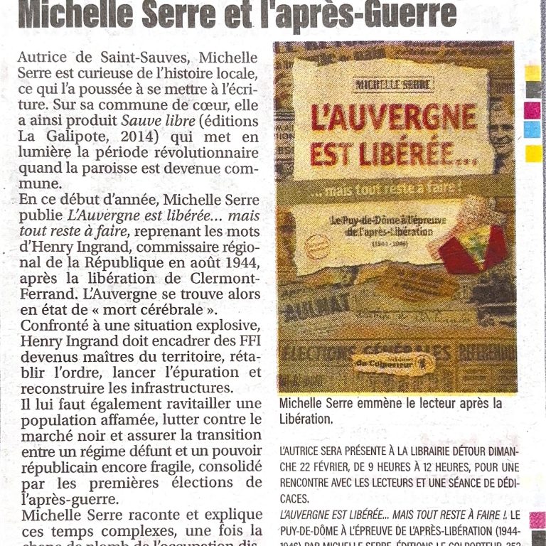 Michelle serre giat la montagne