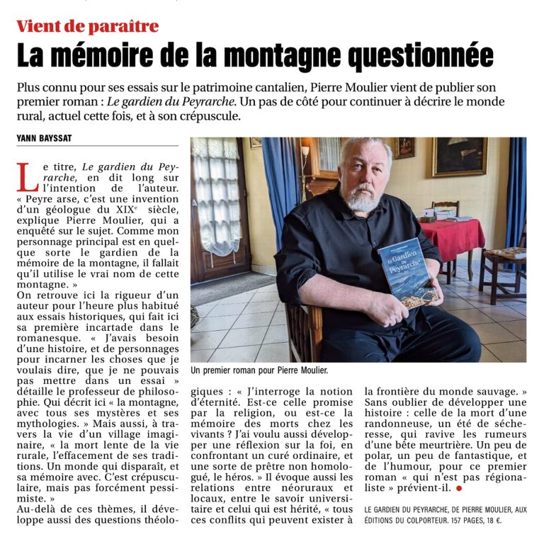 pierre moulier la montagne