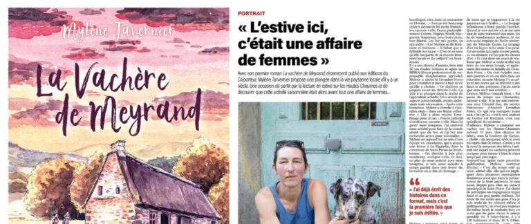 Mylène Tavernier à l&rsquo;honneur dans La Montagne